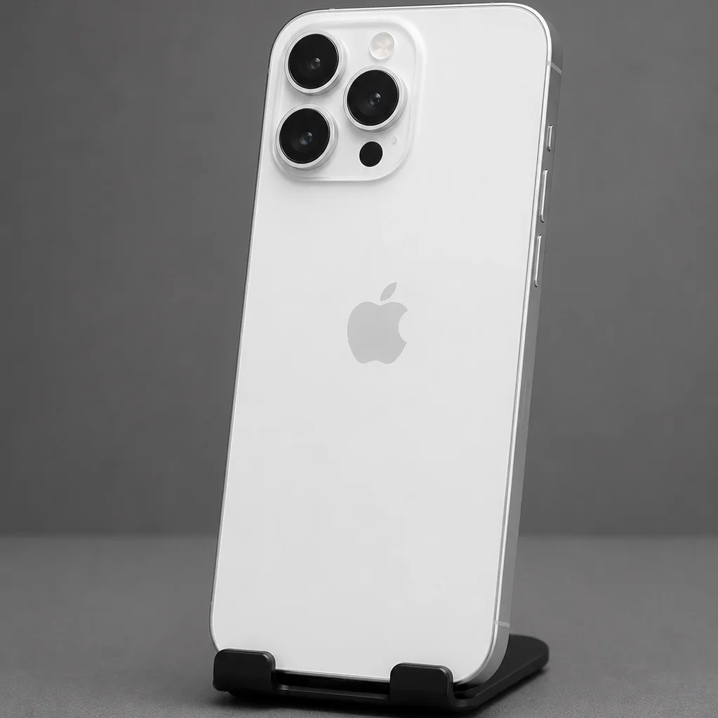iPhone 16 Pro Max 256GB White Titanium б / у (Хороший) (e-sim)